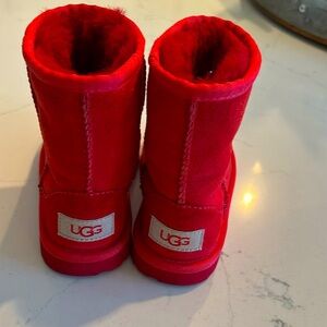 Toddler RED Ugg BOOTS